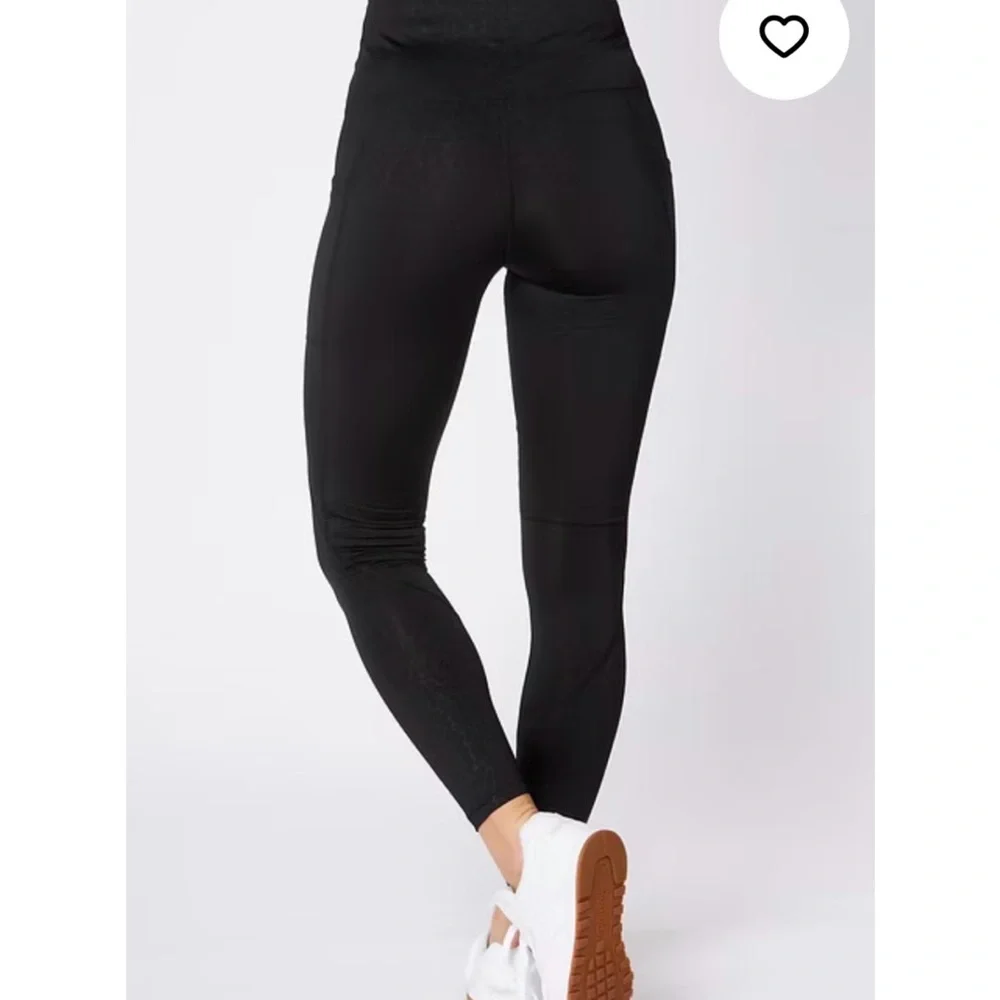 Scorpio Sol Serena Pocket Legging Black Pebble Gloss Size Small. - Picture 2 of 5